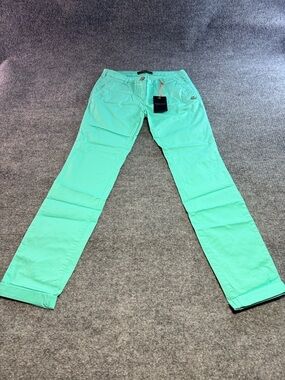 MAISON SCOTCH
 Mint Green Straight Leg Jeans